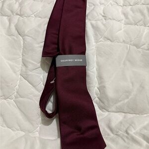 Geoffrey‎ Beene Burgundy Tie
